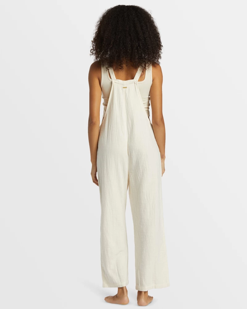 Billabong Pacific Time Jumpsuit - White Cap