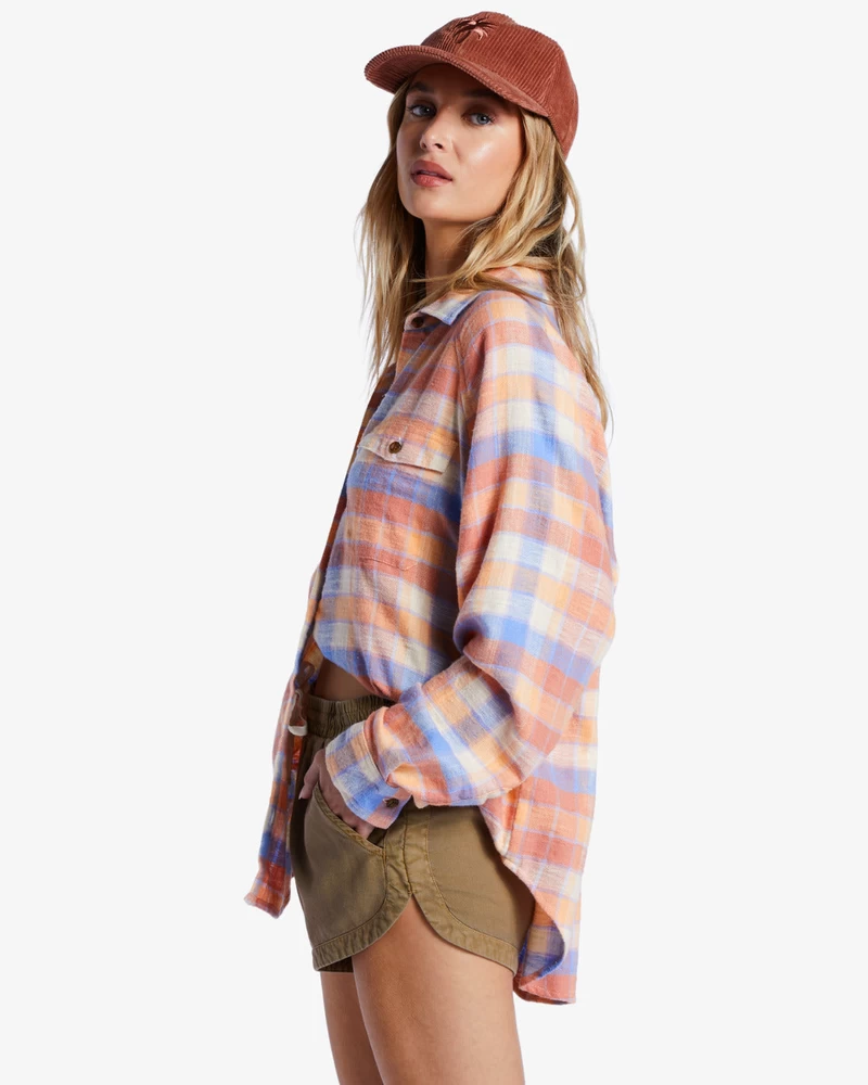 Billabong Road Trippin Elastic Waist Shorts - Sage