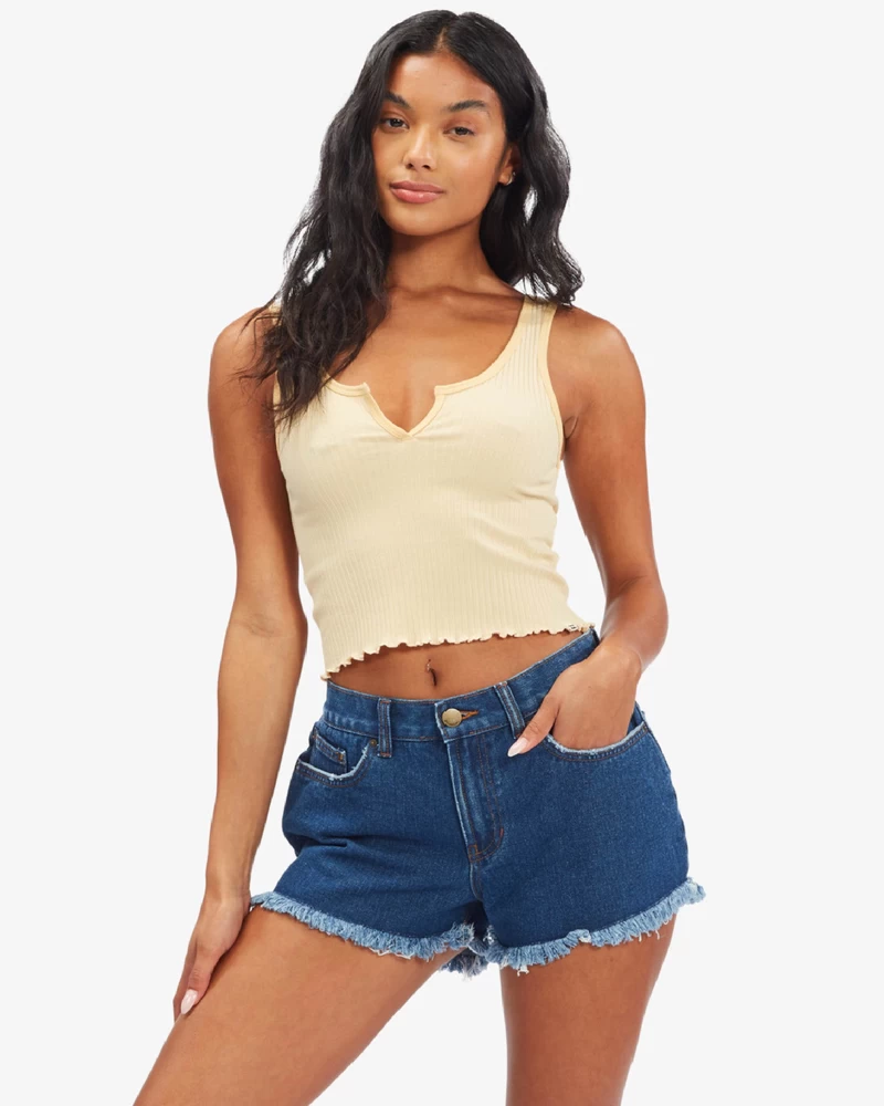 Billabong Cruisin Along Denim Shorts - Deep Indigo