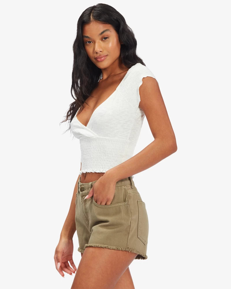 Billabong Cruisin Along Denim Shorts - Sage