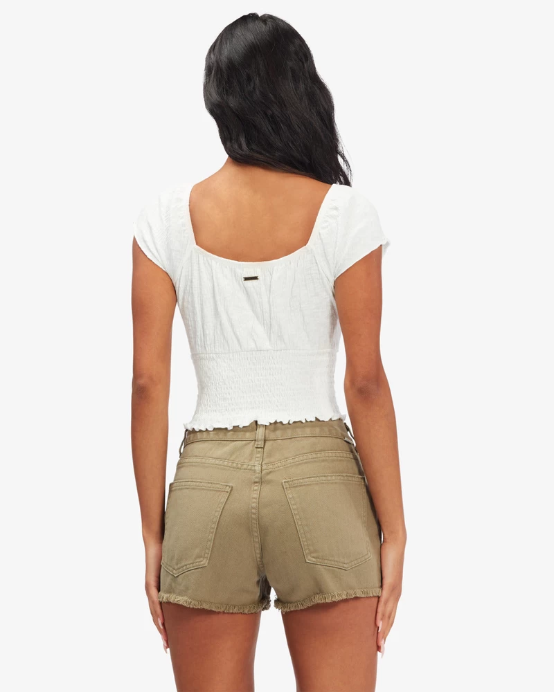 Billabong Cruisin Along Denim Shorts - Sage
