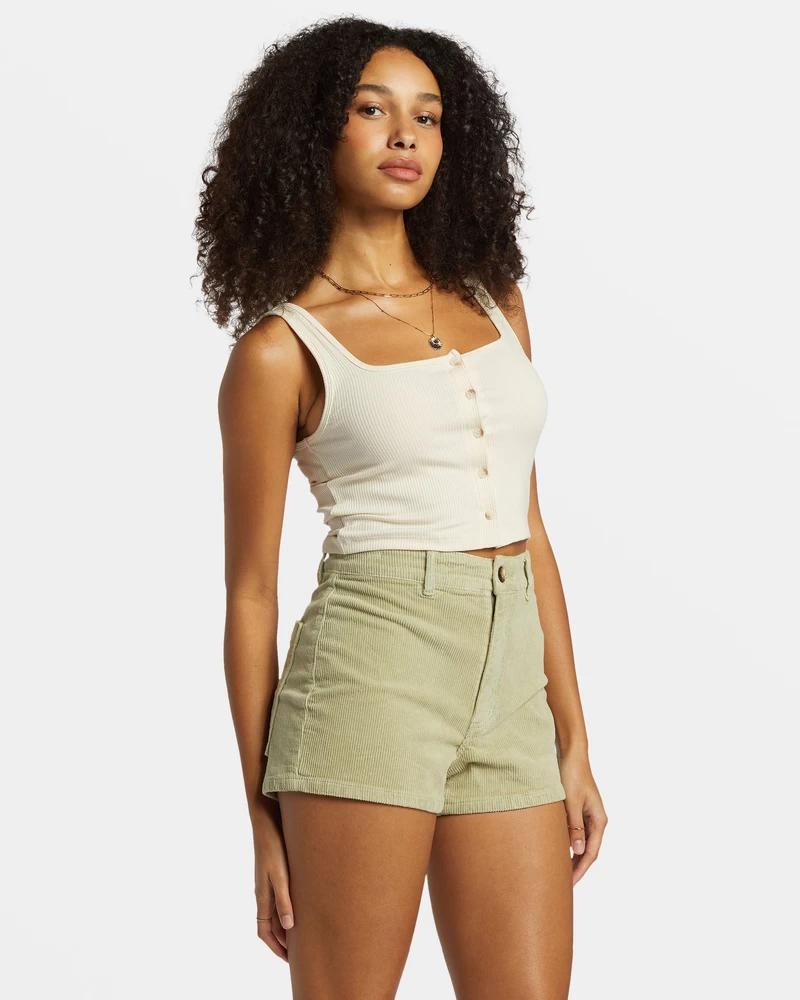 Billabong Laisvo Kritimo Velveto šortai - Avokadas