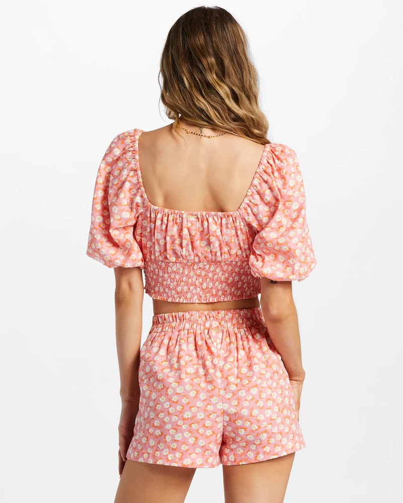 Billabong Only You Elastsed Vöökohaga Lühikesed Püksid - Flamingo