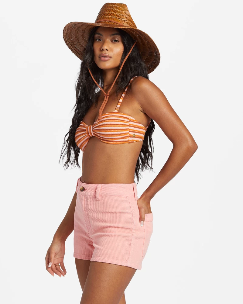 Billabong Vrije Val Corduroy Short - Flamingo