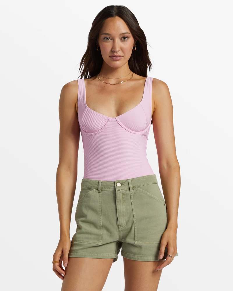 Billabong Leia Denim Shorts - Army