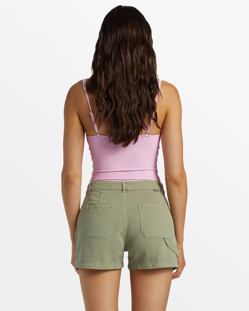 Billabong Leia Denim Shorts - Army