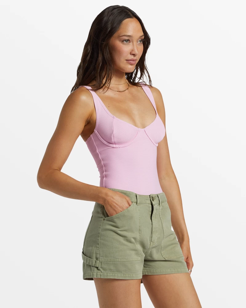 Billabong Leia Denim Shorts - Army