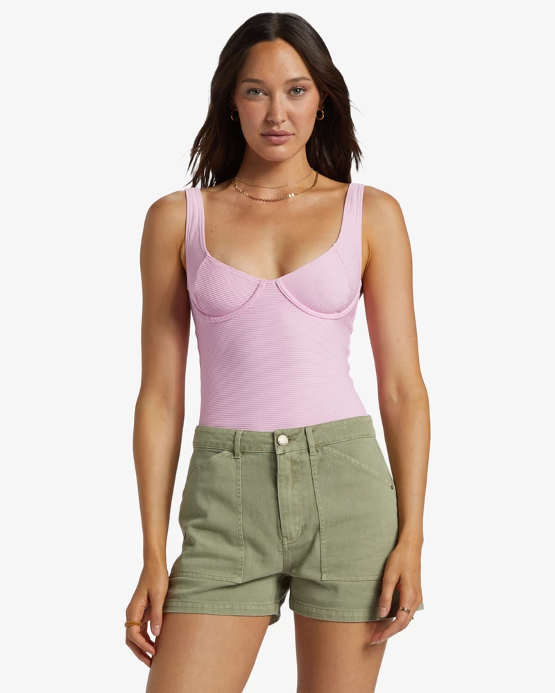 Billabong Leia Denim Shorts - Army