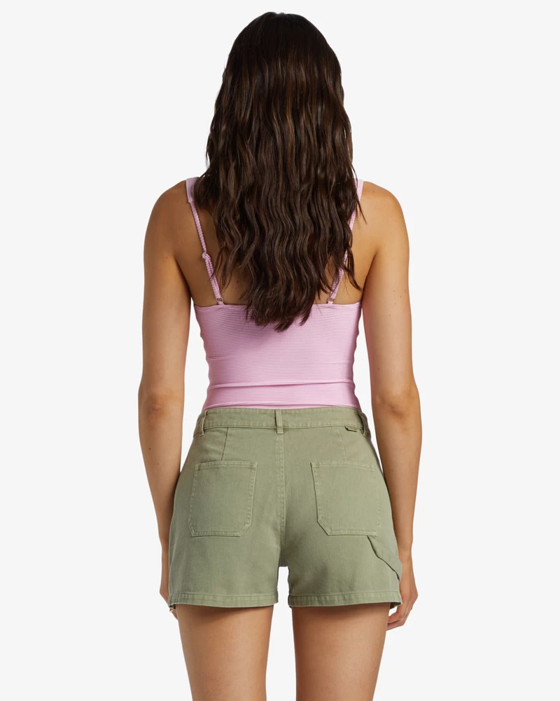 Billabong Leia Denim Shorts - Army