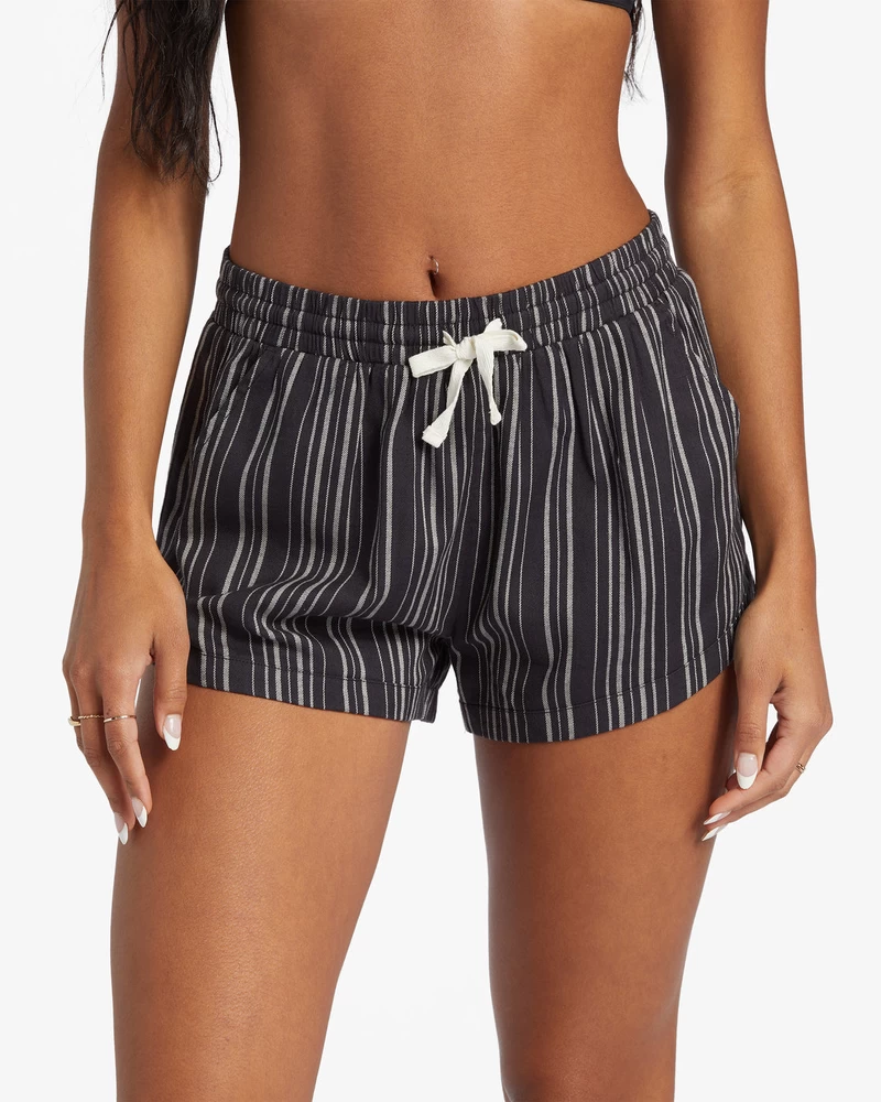 Billabong Road Trippin Elastsed Vöökohaga Lühikesed Püksid - Mustad Multi 2