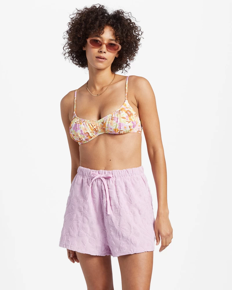 Billabong Losse Korte Broek - Lila Rook