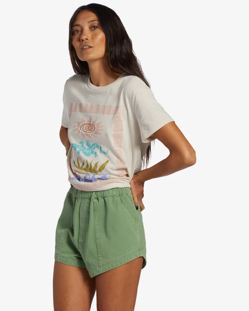 Billabong A/Div Safari Shorts - Cloud Forest