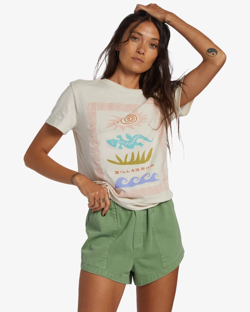 Billabong A/Div Safari Shorts - Cloud Forest