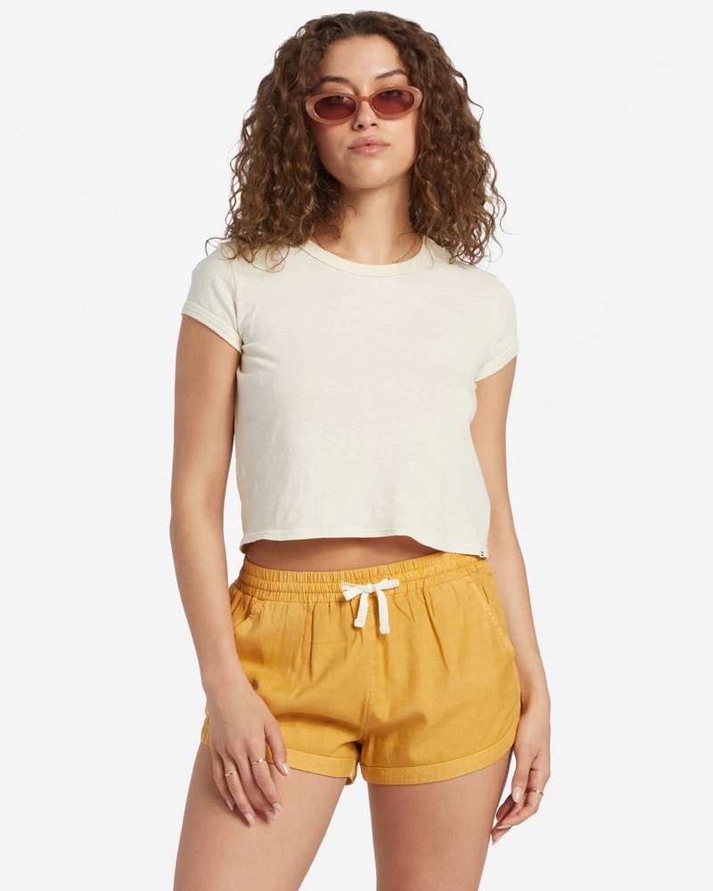 Billabong Road Trippin Elastic Waist Shorts - Wild Honey