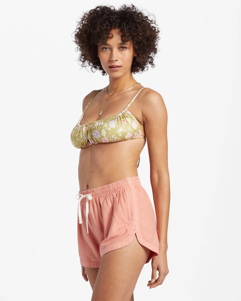 Pantaloncini Con Elastico In Vita Billabong Road Trippin - Pesca Dolce