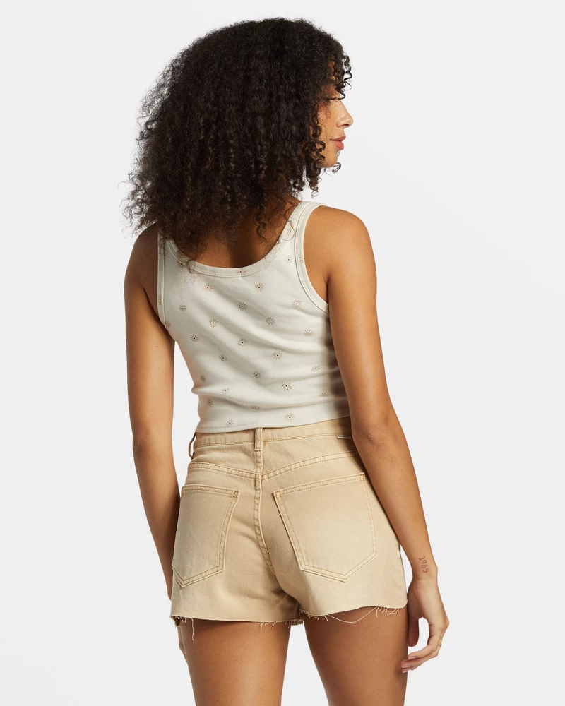 Billabong High Tides Denim Shorts - Khaki