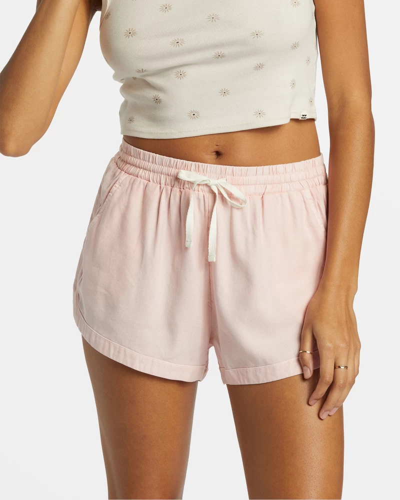 Billabong Road Trippin Elastingi Juosmens šortai – Persikiniai