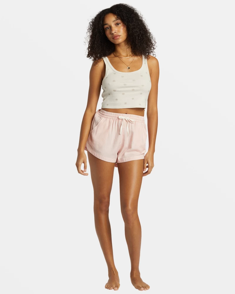 Billabong Road Trippin Elastingi Juosmens šortai – Persikiniai