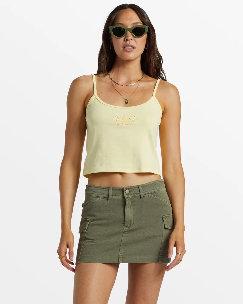 Billabong Hilary Cargo Skirt - Canteen