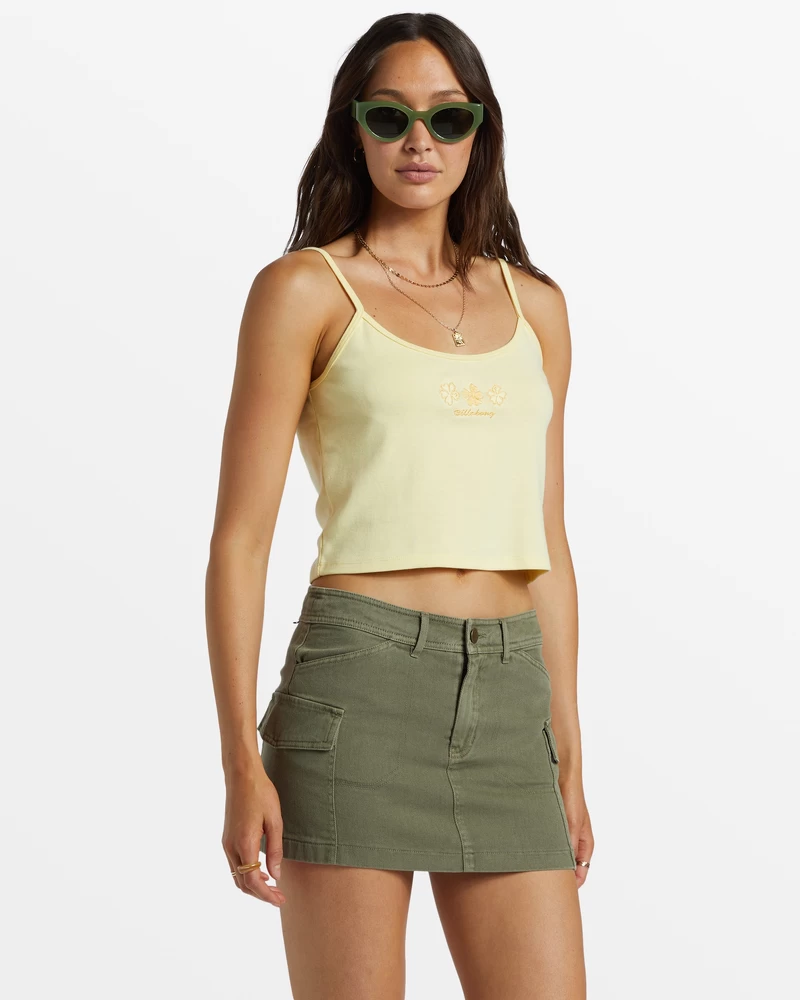Billabong Hilary Cargo Skirt - Canteen