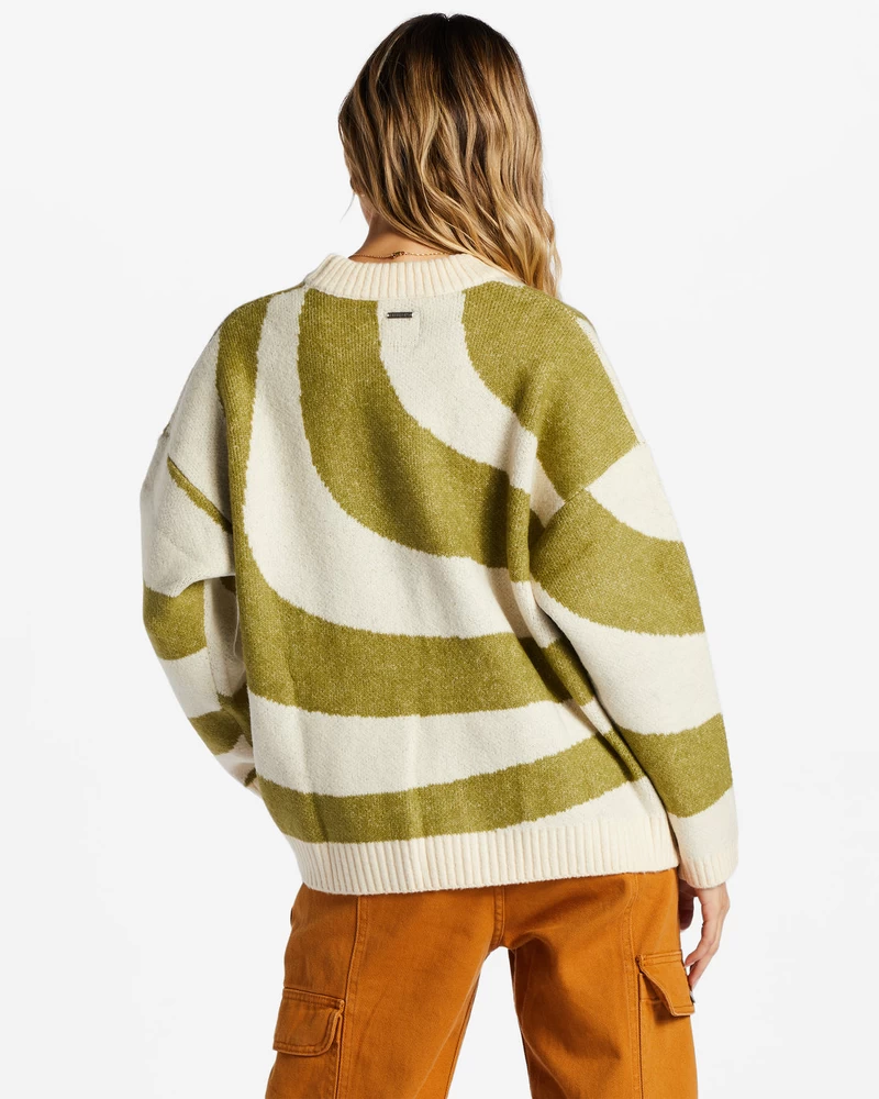 Billabong Wave Rider Jumper - Green Eyes