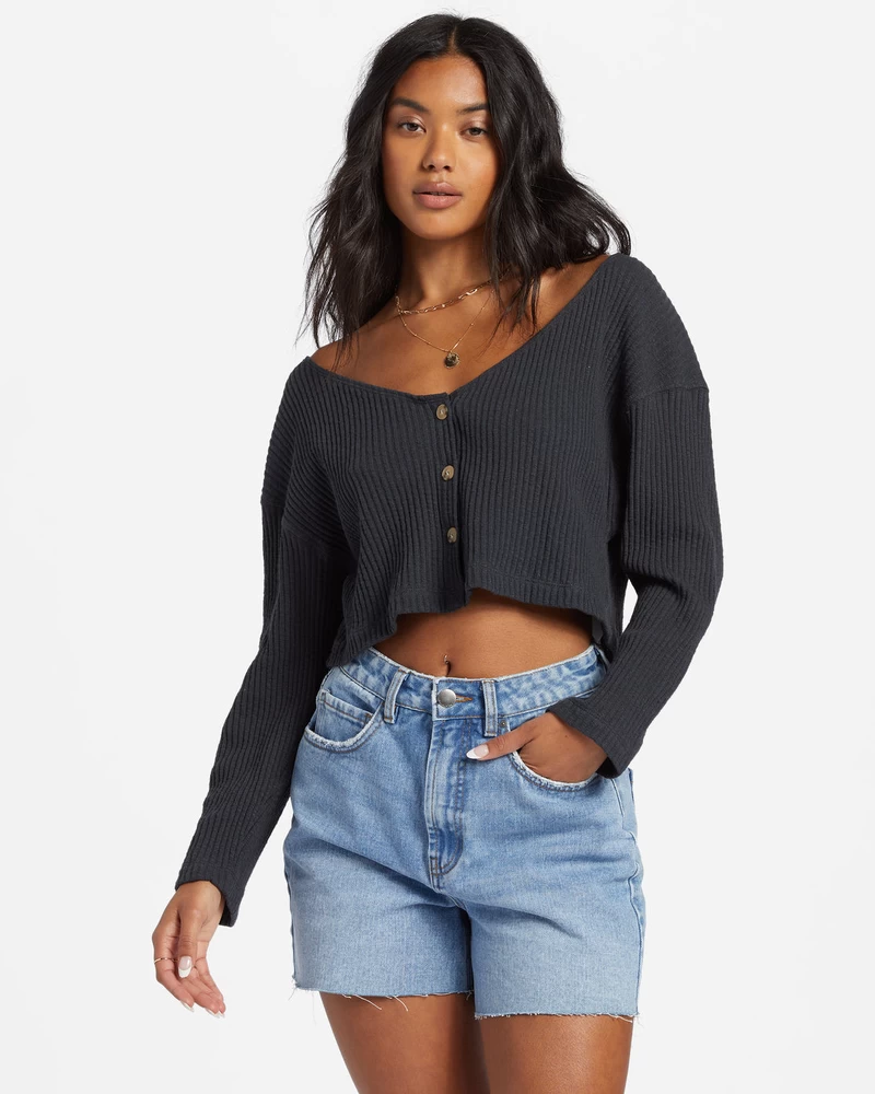 Billabong Easy As Knit - черный песок