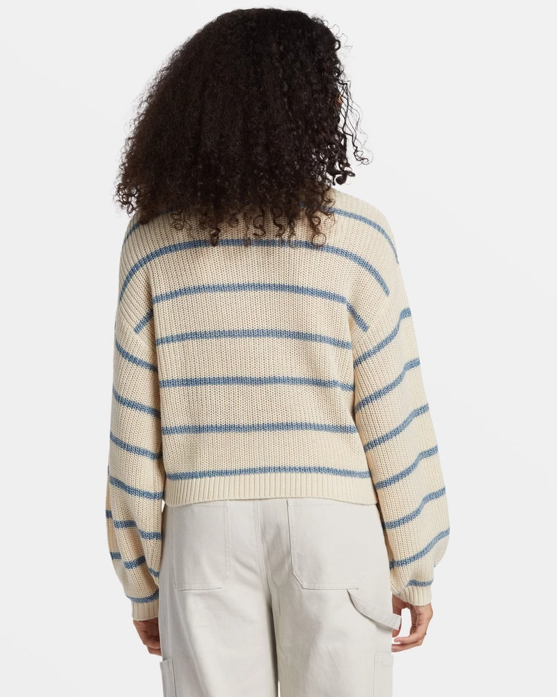 Billabong Changing Tides Pullover Sweater - Blue Shadow