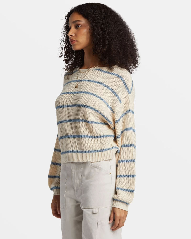 Billabong Changing Tides Pullover Sweater - Blue Shadow