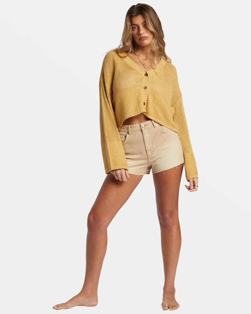 Billabong Tavi Cardigan - Hemp 2