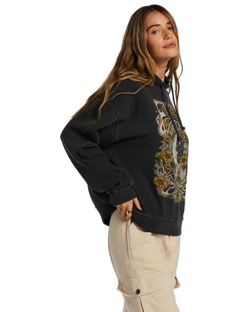 Billabong Keep Ridin Hoodie - Black Sands