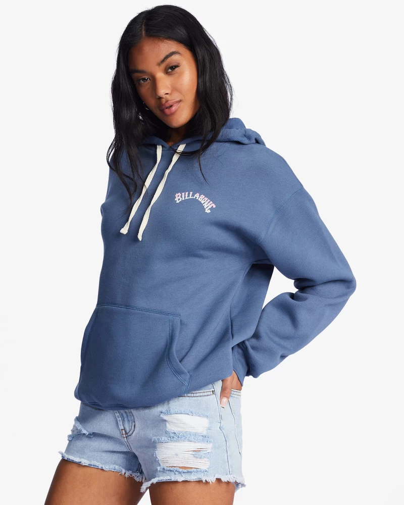 Billabong Bon Voyage Graphic Hoodie - Indigo Love