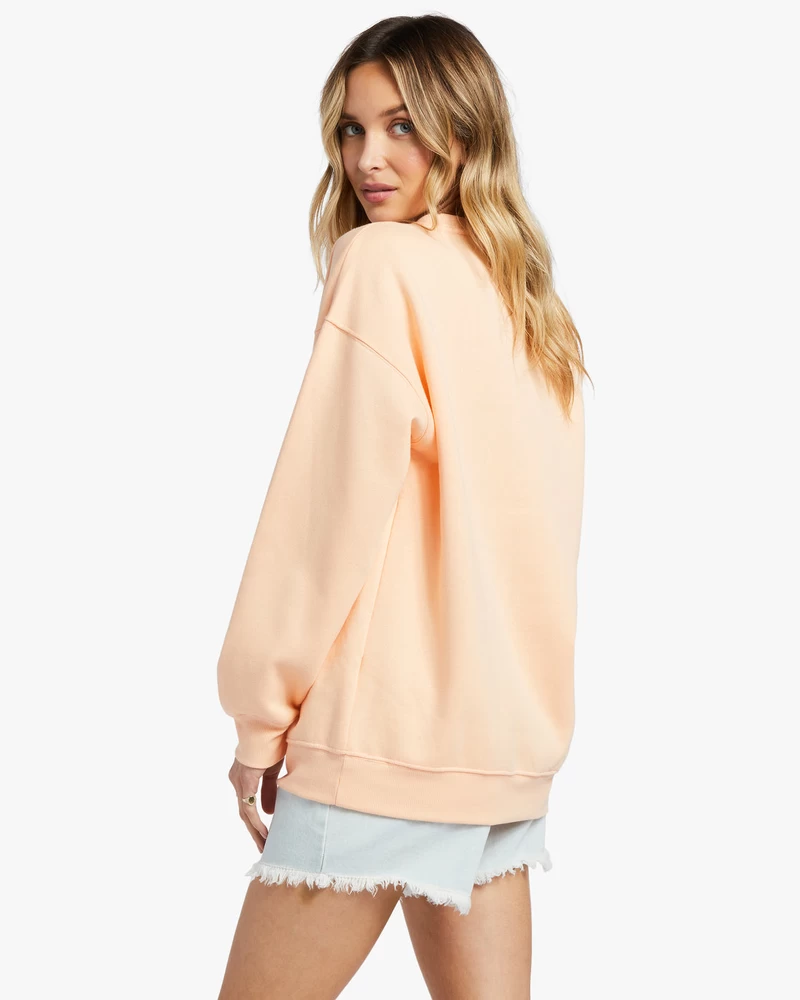 Billabong Chase The Sun Sweatshirt - Tart Peach