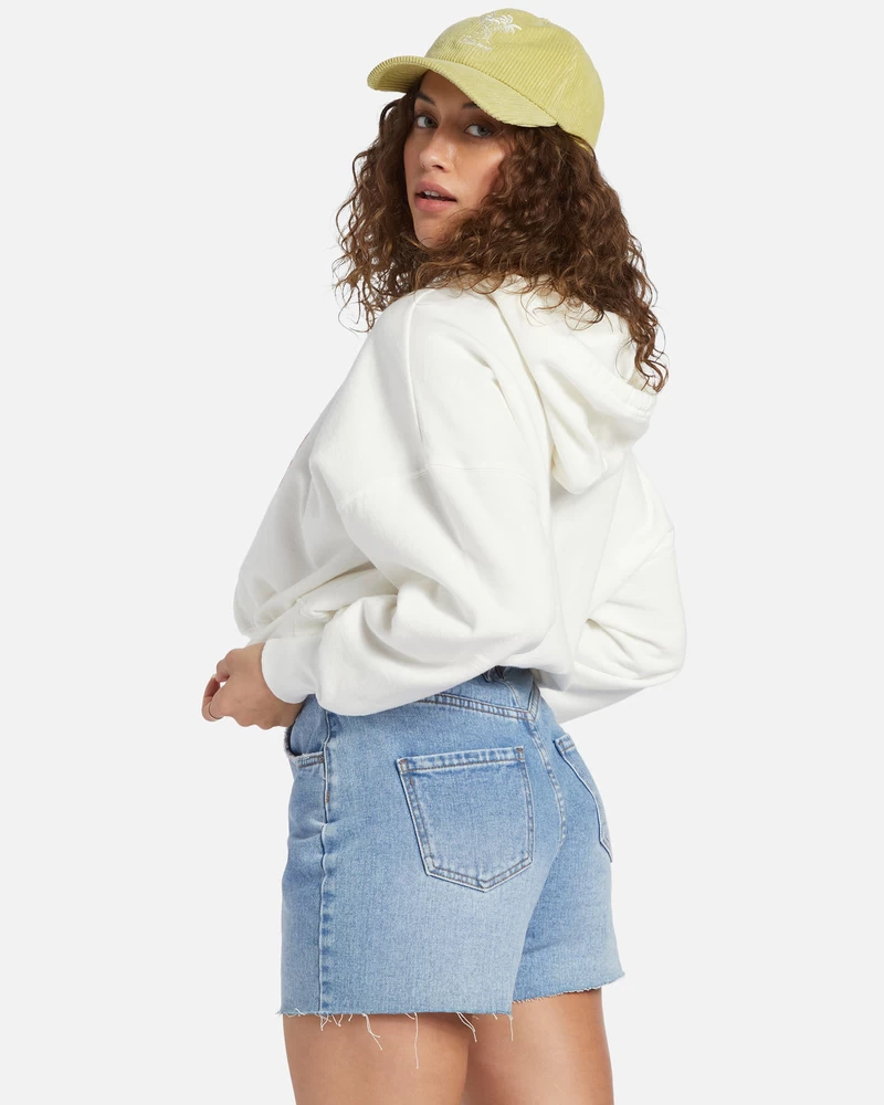 Billabong All Time Fleece Pullover Sweatshirt - Salt Crystal