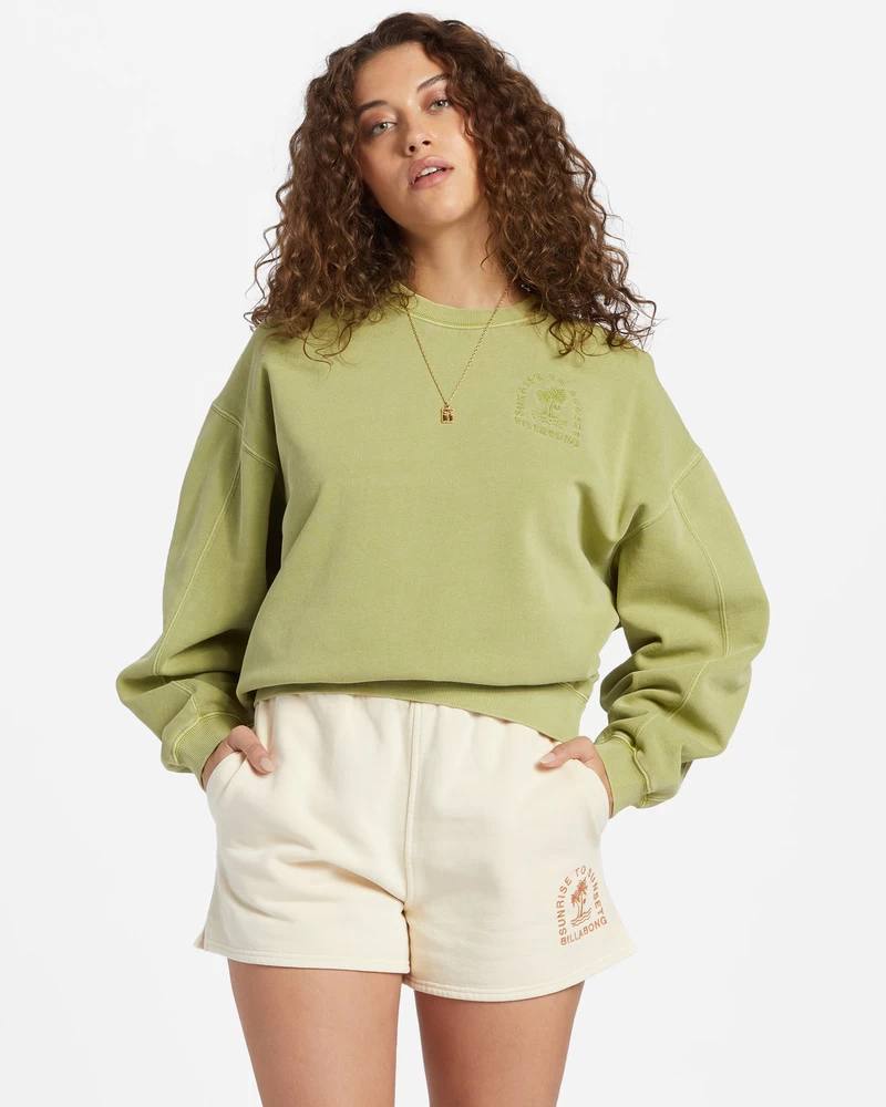 Billabong Kendal Crew Neck Sweatshirt - Avocado