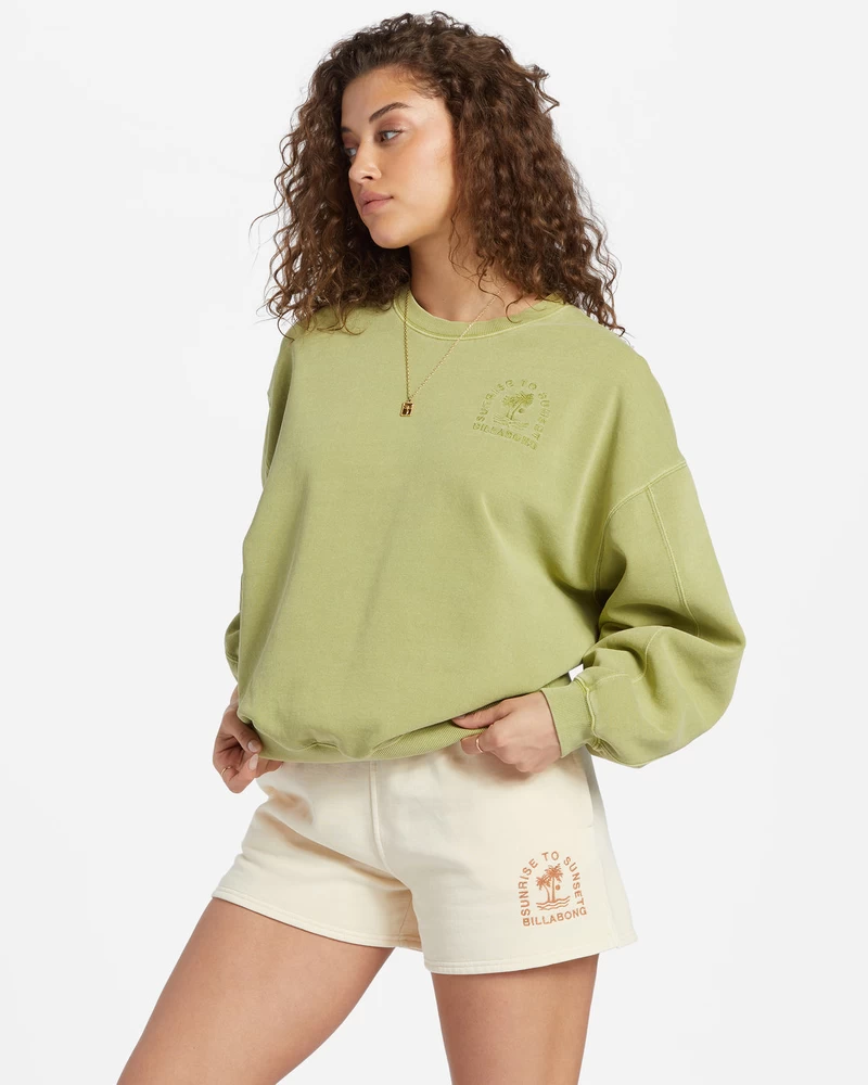 Billabong Kendal Crew Neck Sweatshirt - Avocado