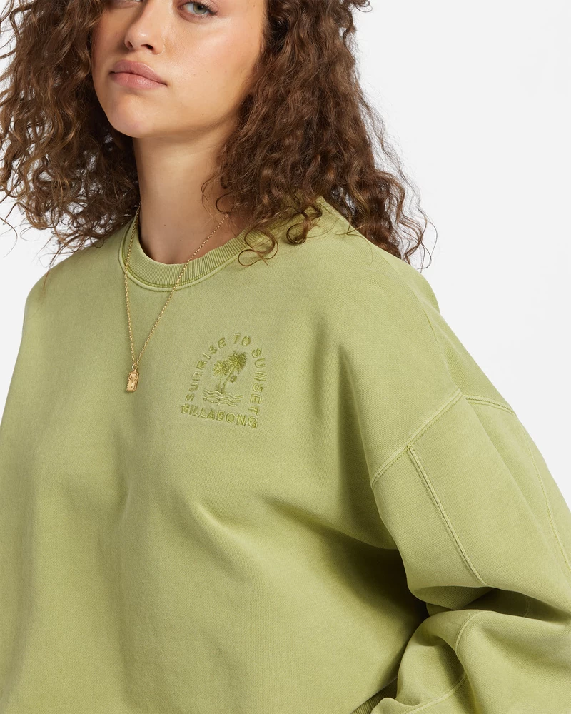 Billabong Kendal Crew Neck Sweatshirt - Avocado
