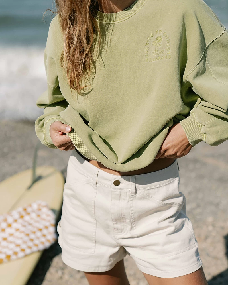 Billabong Kendal Sweat-shirt à Col Rond - Avocat