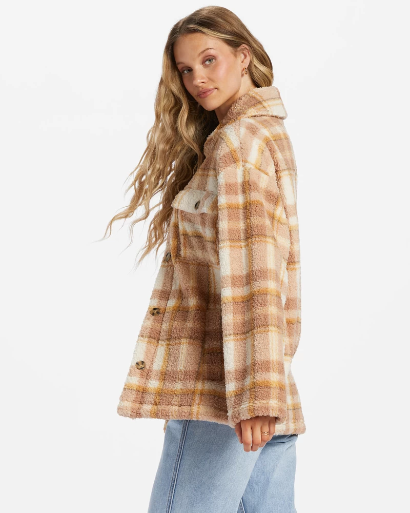 Billabong Fairbanks Bamsejakke Med Knap - Boulder