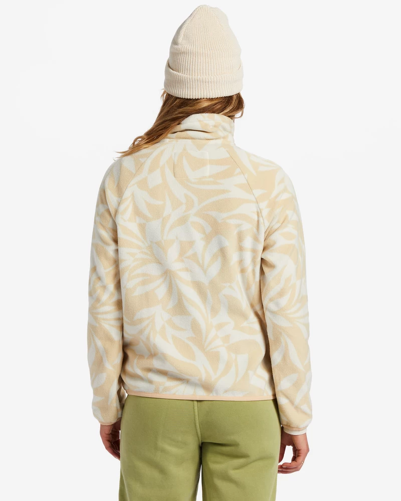 Billabong Boundary Zip-up Mock Neck Fleece - Havre