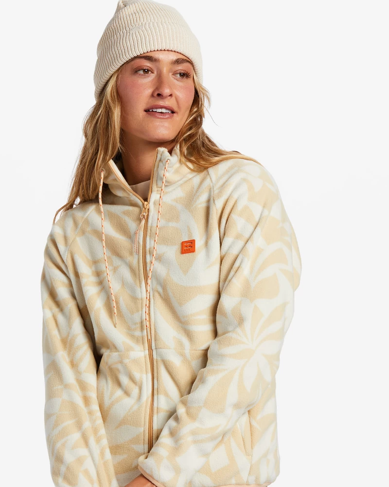 Billabong Boundary Zip-up Mock Neck Fleece - Havre