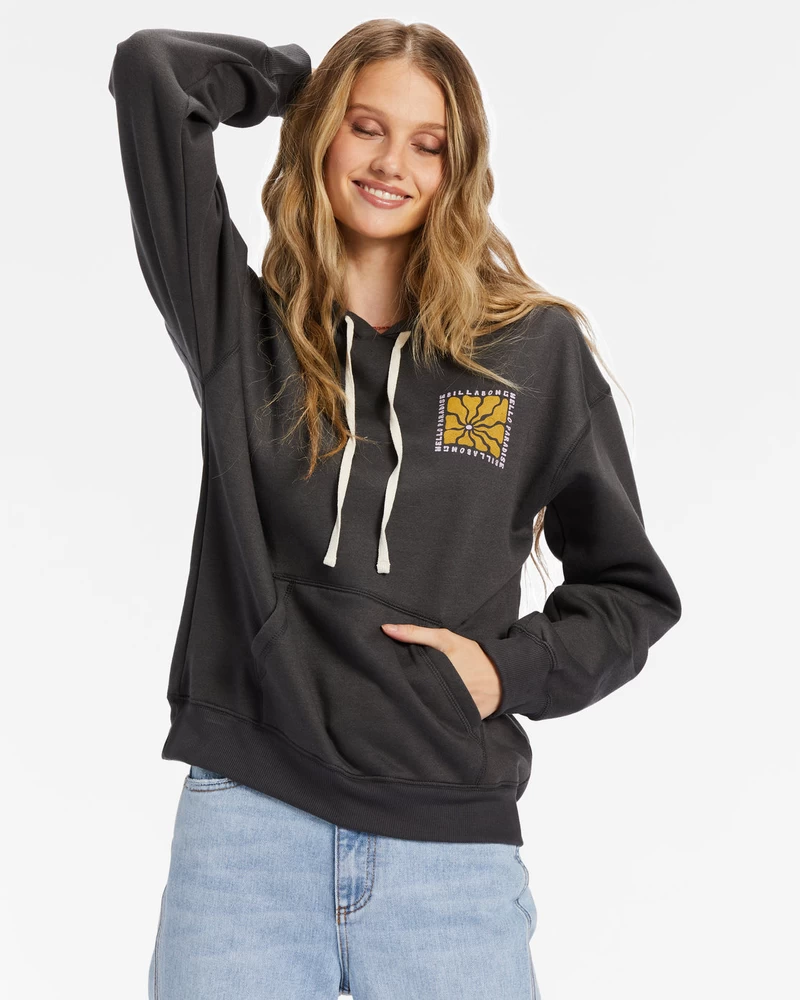 Billabong Take Me To Paradise Sweatshirt - Off Black