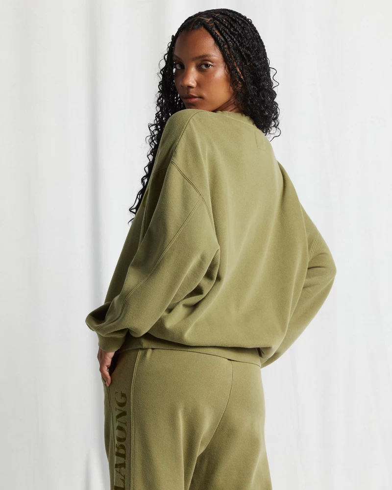Billabong Baseline Kendall Sweatshirt - Stedsegrøn