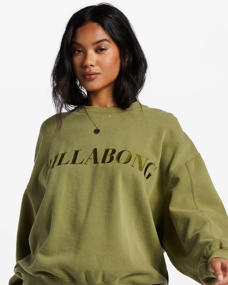 Billabong Baseline Kendall Sweatshirt - Stedsegrøn
