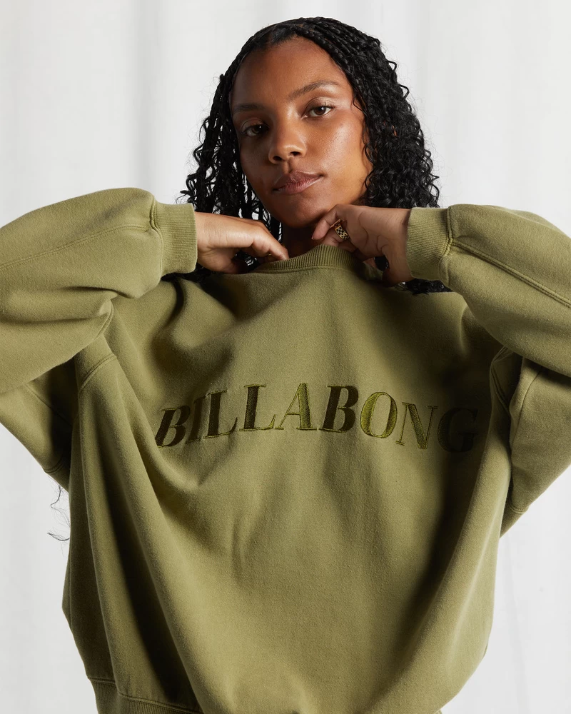 Billabong Baseline Kendall Sweatshirt - Evergreen