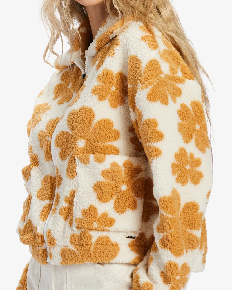 Billabong Cozy All Day Crew Neck Sweatshirt - Cosmic Khaki