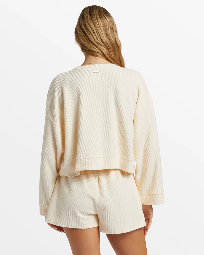 Billabong Cally Crew Neck Sweatshirt - Whitecap