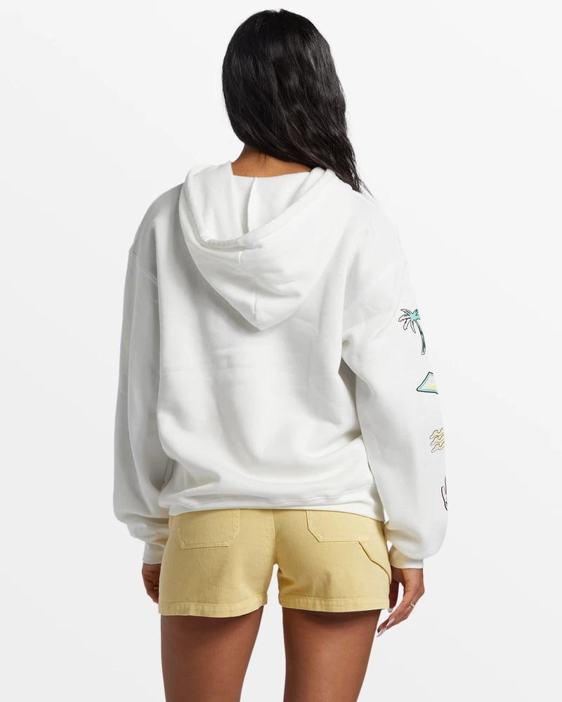 Billabong Keep Shining Hoodie - Salt Crystal