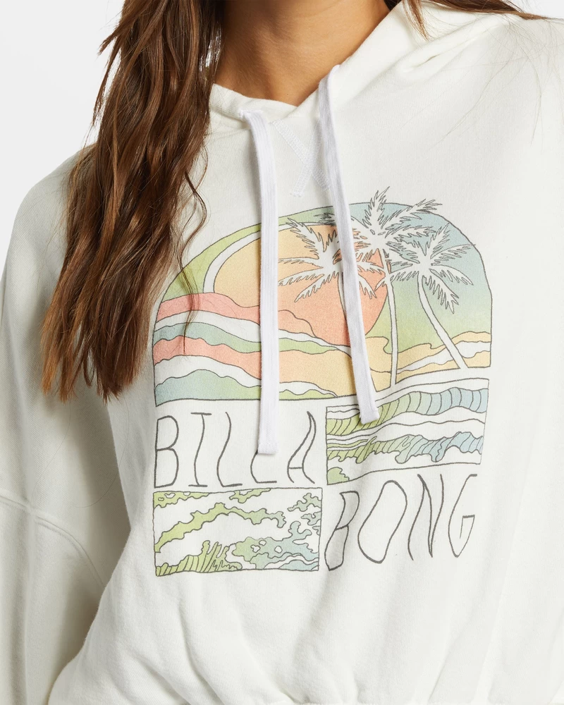 Billabong All Time Fleece Pullover Sweatshirt - Salt Crystal 1