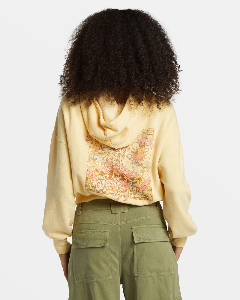 Billabong All Time Fleece Sweatshirt - Retro Gul