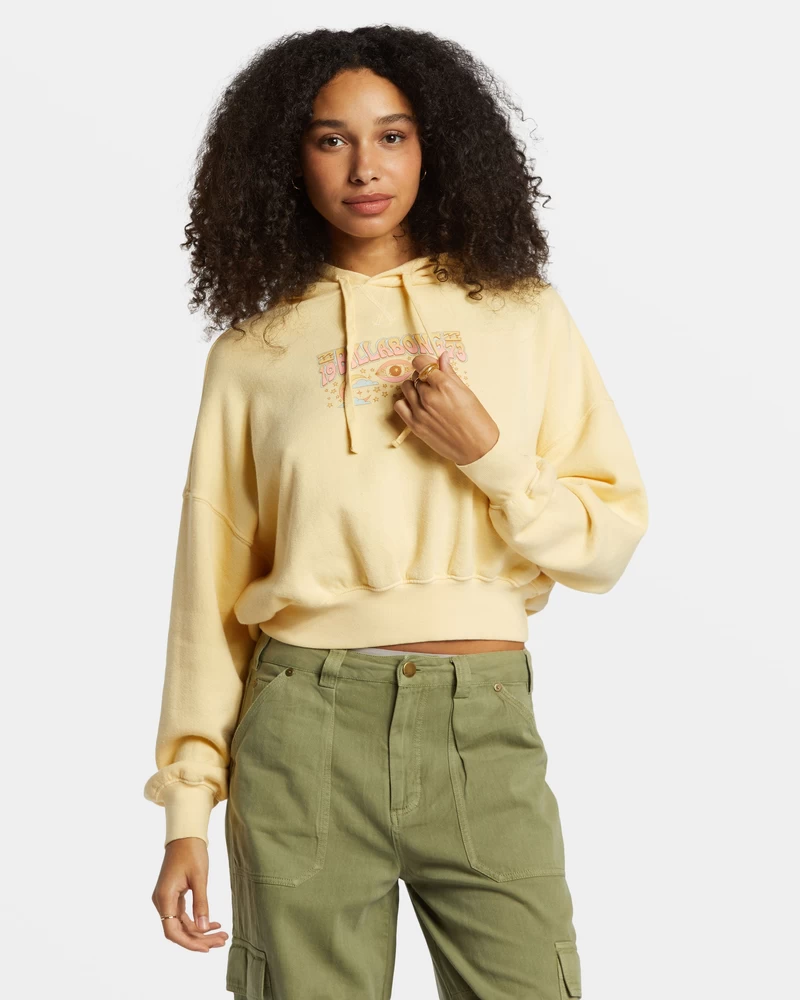 Billabong All Time Fleece Sweatshirt - Retro Gul